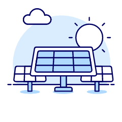 Solar Energy Illustration from UX Duotone Set