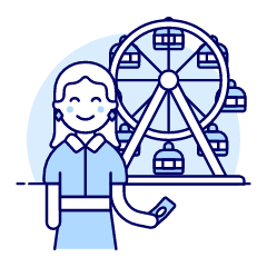 Amusement Parks 4 Illustration from UX Duotone Set