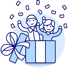 Surprise Gift 1 Illustration from UX Duotone Set