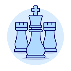 Chess 1 Illustration from UX Duotone Set