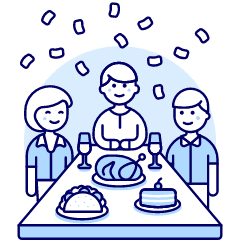 Party Celebration 1 Illustration from UX Duotone Set
