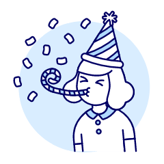 Party Horn 1 Illustration from UX Duotone Set