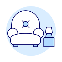 Seat Movie Illustration from UX Duotone Set