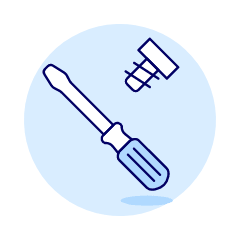Screwdriver Illustration from UX Duotone Set
