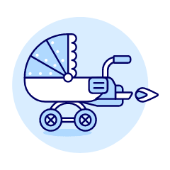 Trolley Steampunk Illustration from UX Duotone Set