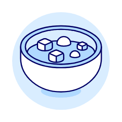 Bowl Of Stew Illustration from UX Duotone Set