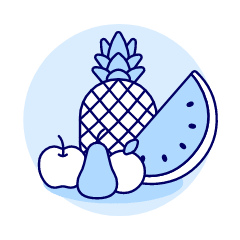 Fruits Illustration from UX Duotone Set