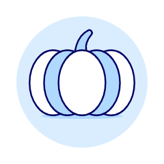 Pumpkin Illustration from UX Duotone Set