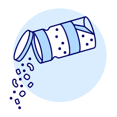 Seasoning Bottle Illustration from UX Duotone Set