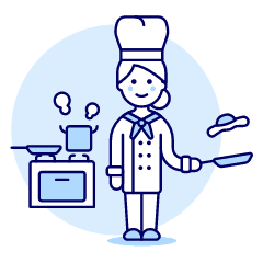 Chef 2 Illustration from UX Duotone Set