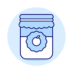 Orange Jam Illustration from UX Duotone Set