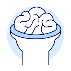 Brain 4 Illustration from UX Duotone Set