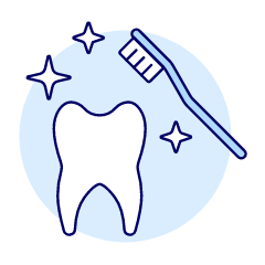 Dentistry Tooth 1 Illustration from UX Duotone Set