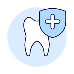Dentistry Tooth Care 1 Illustration from UX Duotone Set