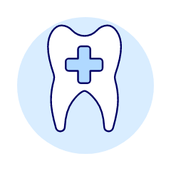 Dentistry Tooth Care 3 Illustration from UX Duotone Set