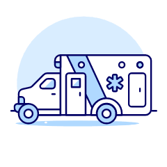 Ambulance 2 Illustration from UX Duotone Set