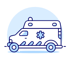 Ambulance 3 Illustration from UX Duotone Set