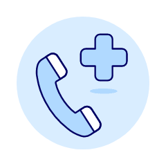 Health Call 4 Illustration from UX Duotone Set