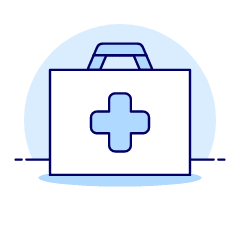 First Aid Box 1 Illustration from UX Duotone Set