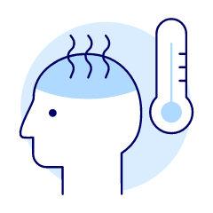 Fever 1 Illustration from UX Duotone Set