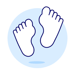 Foot 1 Illustration from UX Duotone Set