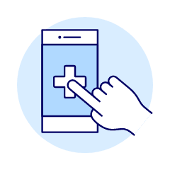 App Health 4 Illustration from UX Duotone Set