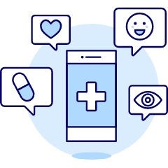 App Health 9 Illustration from UX Duotone Set