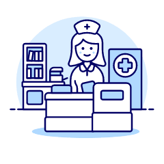 Nurse 1 Illustration from UX Duotone Set