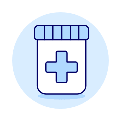 Medicine Bottle 1 Illustration from UX Duotone Set