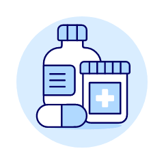 Medicine Bottle 4 Illustration from UX Duotone Set