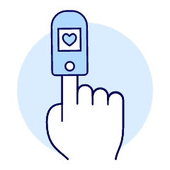 Heart Rate 1 Illustration from UX Duotone Set