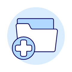 Case Floder Illustration from UX Duotone Set