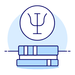 Psychology Learning Illustration from UX Duotone Set