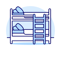 Bunkbed Room 2 Illustration from UX Duotone Set