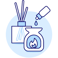 Aroma Scented Illustration from UX Duotone Set