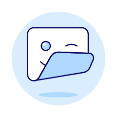 Sticker Square 1 Illustration from UX Duotone Set