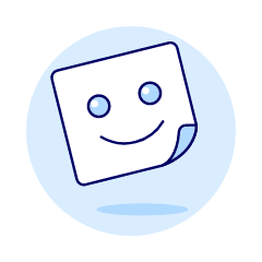 Sticker Square 2 Illustration from UX Duotone Set