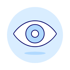 View Eye Illustration from UX Duotone Set