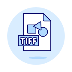 File Tiff Illustration from UX Duotone Set
