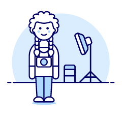 Photographers Shoot 2 Illustration from UX Duotone Set