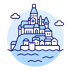 ST Michael Illustration from UX Duotone Set