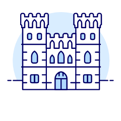 Windsor Castle Illustration from UX Duotone Set