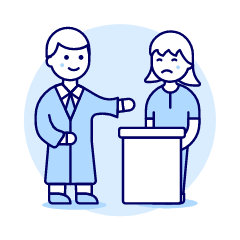 Lawyer Convict 10 Illustration from UX Duotone Set