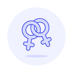 Pride Homosexual Symbol Illustration from UX Duotone Set
