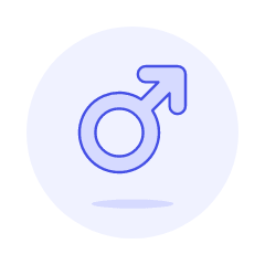 Pride Male Symbol Illustration from UX Duotone Set