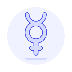 Pride Virgin Symbol Illustration from UX Duotone Set