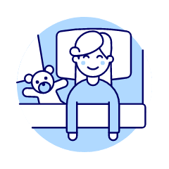 Bedtime 1 4 Illustration from UX Duotone Set