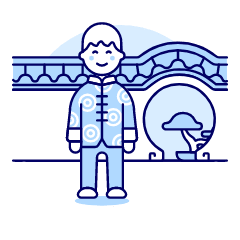 Chinese Style 1 Illustration from UX Duotone Set