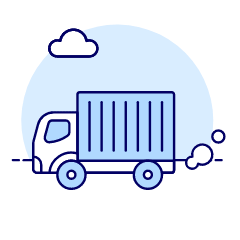 Container Truck 1 Illustration from UX Duotone Set