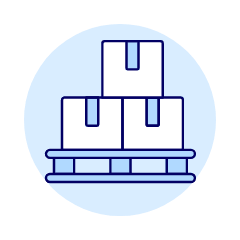 Box Stack Illustration from UX Duotone Set